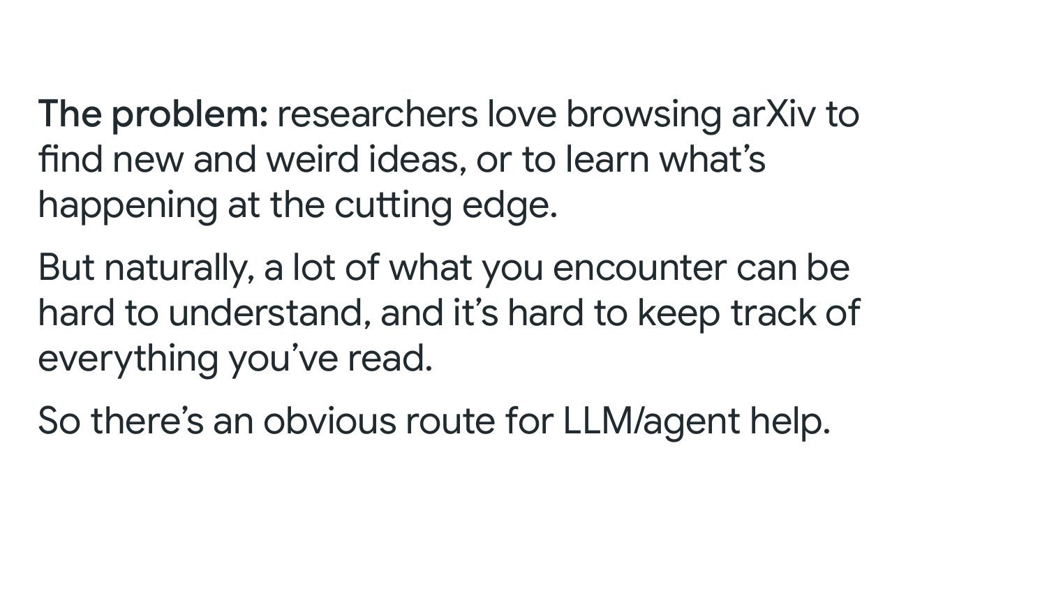 arXiv Dweller slide 2