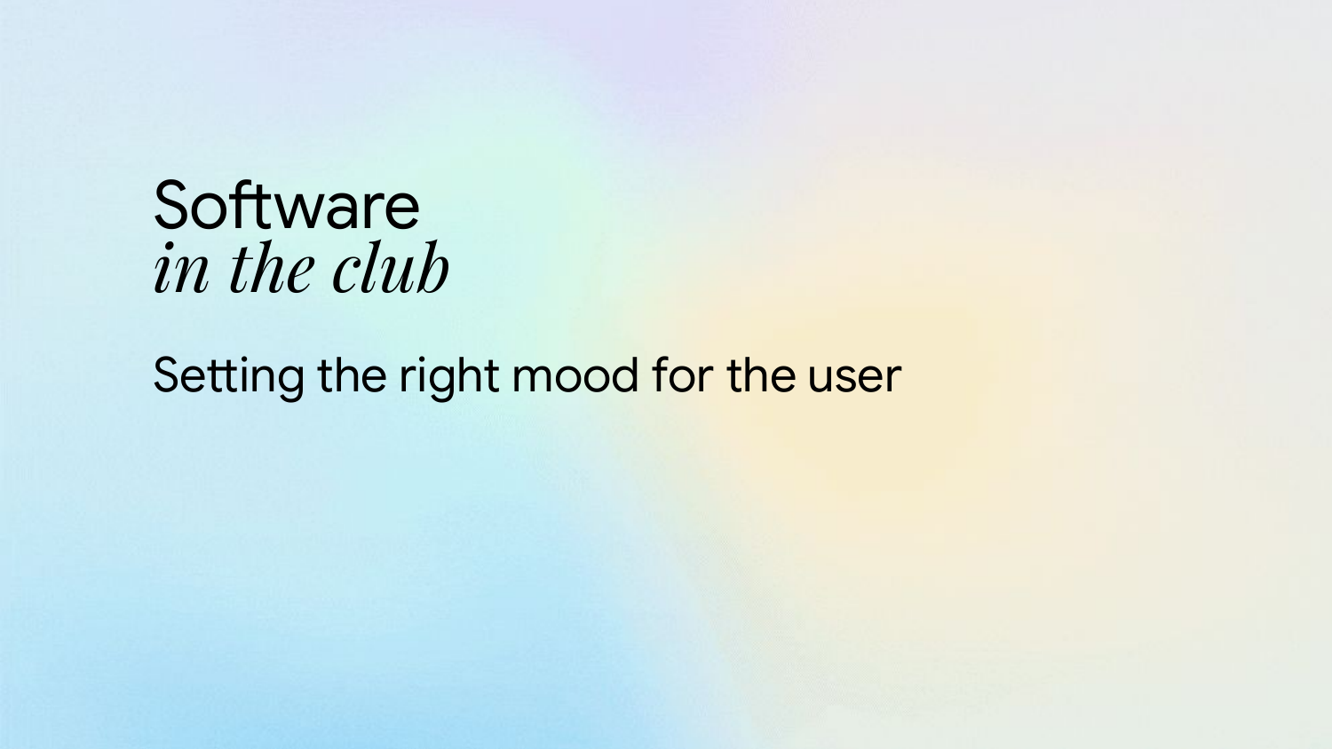 Immersive DJing slide 1